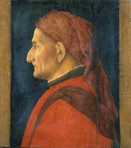 Ritratto di un uomo, 1450 da Andrea Mantegna