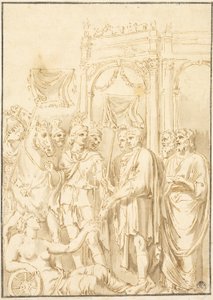 Senatori e soldati romani da Andrea Mantegna