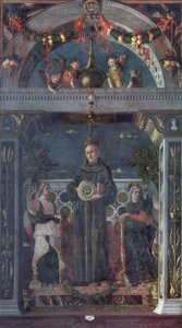 San Bernardino da Siena con angeli da Andrea Mantegna