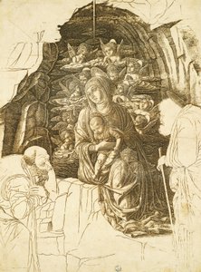 Studio per Adorazione dei Magi da Andrea Mantegna