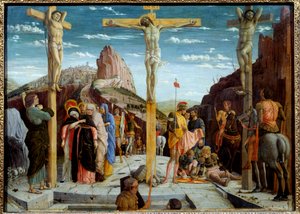 Il Calvario (dettaglio) da Andrea Mantegna