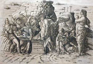 La sepoltura da Andrea Mantegna