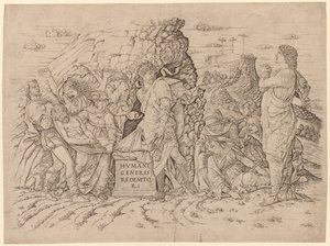 La deposizione da Andrea Mantegna