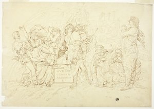 La sepoltura di Cristo da Andrea Mantegna