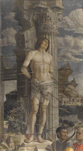 Il martirio di San Sebastiano da Andrea Mantegna