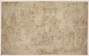 Il martirio dei diecimila cristiani da Andrea Mantegna