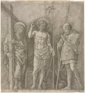 Il Cristo risorto tra Sant
