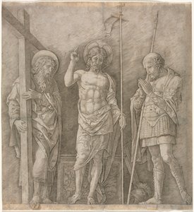 Il Cristo risorto tra Sant