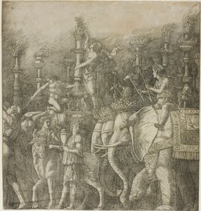 Il trionfo di Giulio Cesare da Andrea Mantegna