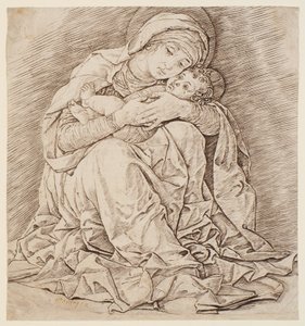 La Vergine col Bambino da Andrea Mantegna
