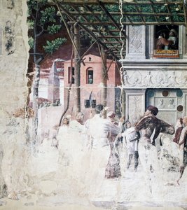 La condanna di San Cristoforo (dettaglio) da Andrea Mantegna