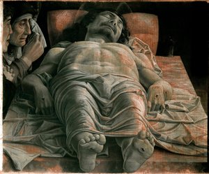 Il Cristo morto da Andrea Mantegna