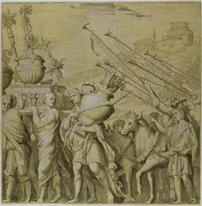 Trionfi di Giulio Cesare: Tela No. IV