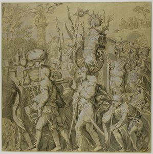 Trionfi di Giulio Cesare: Tela n. VI da Andrea Mantegna