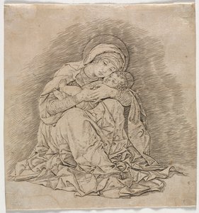Vergine e bambino da Andrea Mantegna