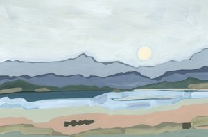 Luna che sorge sulla valle, 2023