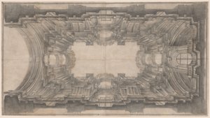 Architettura Illusionistica per la Volta di San Ignazio da Andrea Pozzo