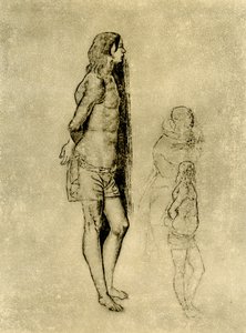 Studio su San Sebastiano per il dipinto a Bergamo