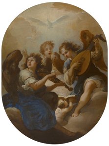 Tre angeli musicanti da Andrea Procaccini