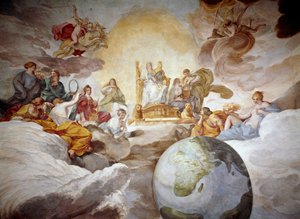 Allegoria della conoscenza divina da Andrea Sacchi