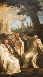 Visione di San Romualdo, c.1631 da Andrea Sacchi