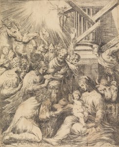 Adorazione dei Magi, ca. 1553-60