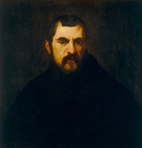 Ritratto di un francescano da Andrea Schiavone