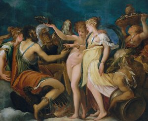 Il matrimonio di Cupido e Psiche, 1540s