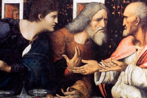 Ultima Cena, 1506-1507 (dettaglio) da Andrea Solario