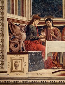 Ultima cena, (dettaglio) da Andrea del Castagno