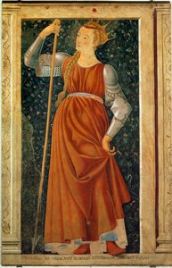 La leggendaria regina Tomiri, dalla serie Uomini e donne famosi, dipinta per la Villa Carducci di Legnaia... (dipinto su tela)