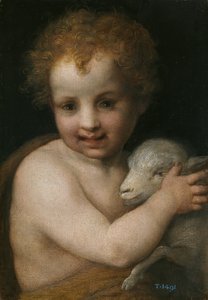 San Giovanni Battista da bambino