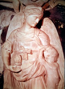 Carità, dal monumento funebre del Cardinale Forteguerri (dettaglio) da Andrea del Verrocchio