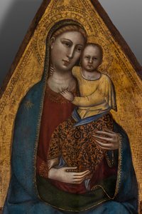 Madonna in trono e Bambino Gesù da Andrea di Cione (attr.to) Orcagna