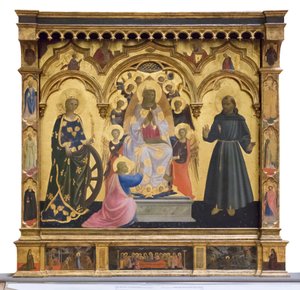 Madonna della Cintola con santa Caterina e Francesco da Andrea di Giusto Manzini