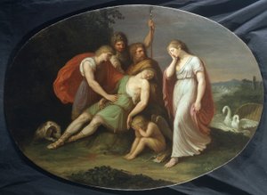 La morte di Adone da Andrea the Elder Appiani