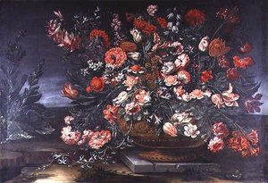 Natura morta di fiori da Andrea the Elder Scacciati