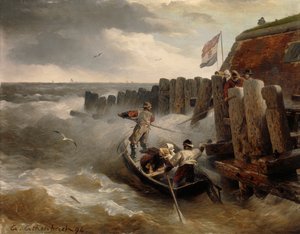 Marina, 1894 da Andreas Achenbach