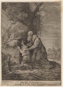 Il Sacrificio di Isacco da Andreas Altomonte, after David Teniers the Younger