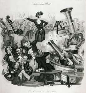 Un concerto di Hector Berlioz (1803-69) nel 1846 da Andreas Geiger