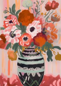 Bouquet floreale dai colori vivaci da Andreas Magnusson