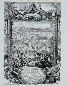 La vittoria del principe Eugenio Francesco di Savoia in Belgio da Andreas Matthias Wolffgang