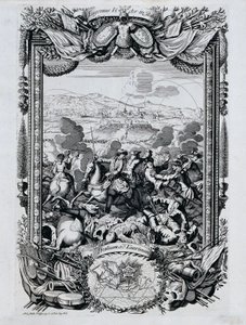 La vittoria del principe Eugenio di Savoia in Italia da Andreas Matthias Wolffgang
