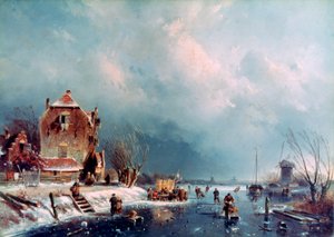 Fiume ghiacciato, 1787-1870