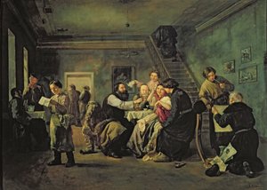 Una trattoria, 1859