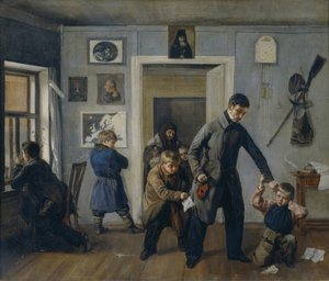 A scuola da Andrei Andreyevich Popov