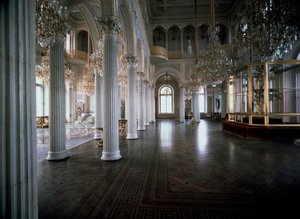 La Sala del Padiglione del Piccolo Ermitage, 1850-1858 da Andrei Ivanovich Stakenschneider