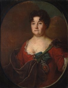Ritratto della contessa Anastasia Petrovna Golitsyna 1665-1729, nata Prozorovskaya, 1728