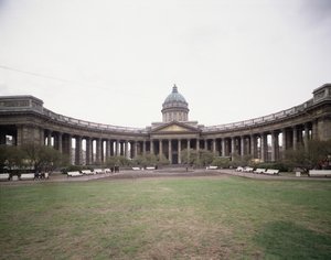 La cattedrale di Kazan a San Pietroburgo, 1800-1811 da Andrei Nikiforovich Voronikhin