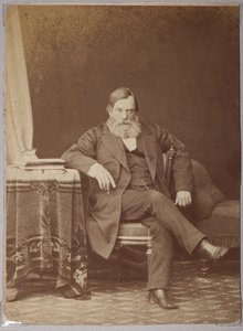 Pavel Melnikov, pseudonimo Andrei Petcherski - Pavel Ivanovich Melnikov (1818-1883), di Andrei Osipovich Karelin (1837-1906). Foto all